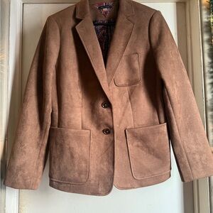 Tommy Hilfiger Tan Suede Jacket